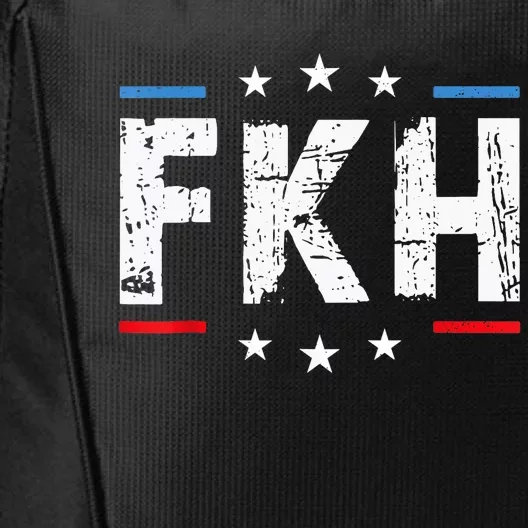 Fkh Political Humor F Kamala Harris Conservative Republican City Backpack