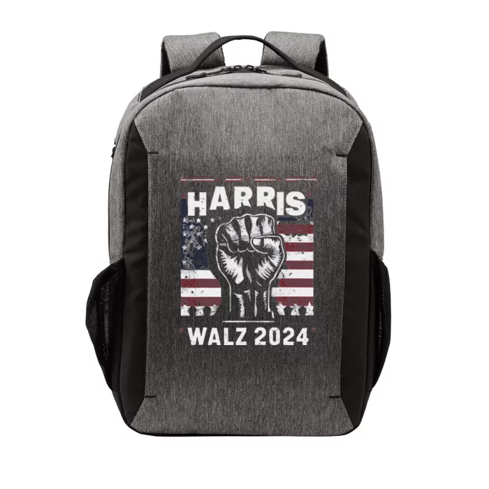 Fist Pump Harris 2024 Vector Backpack