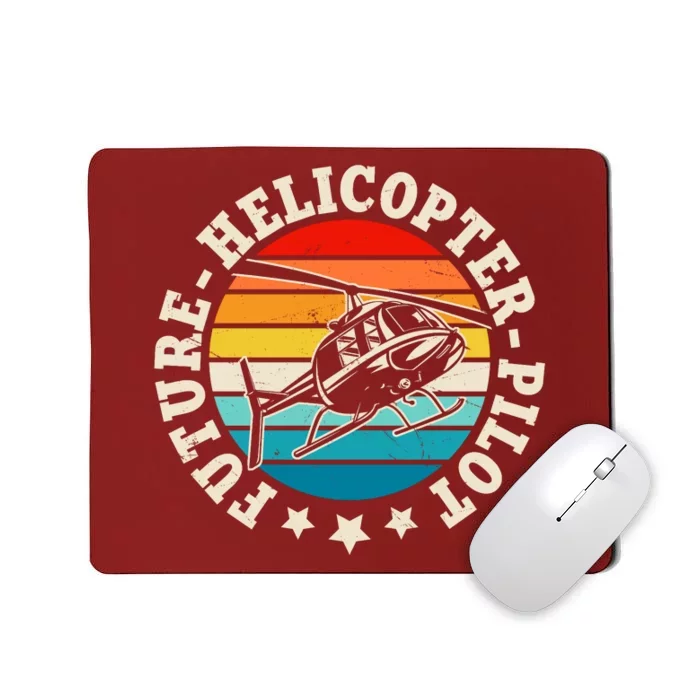 Future Pilot Helicopter Mousepad