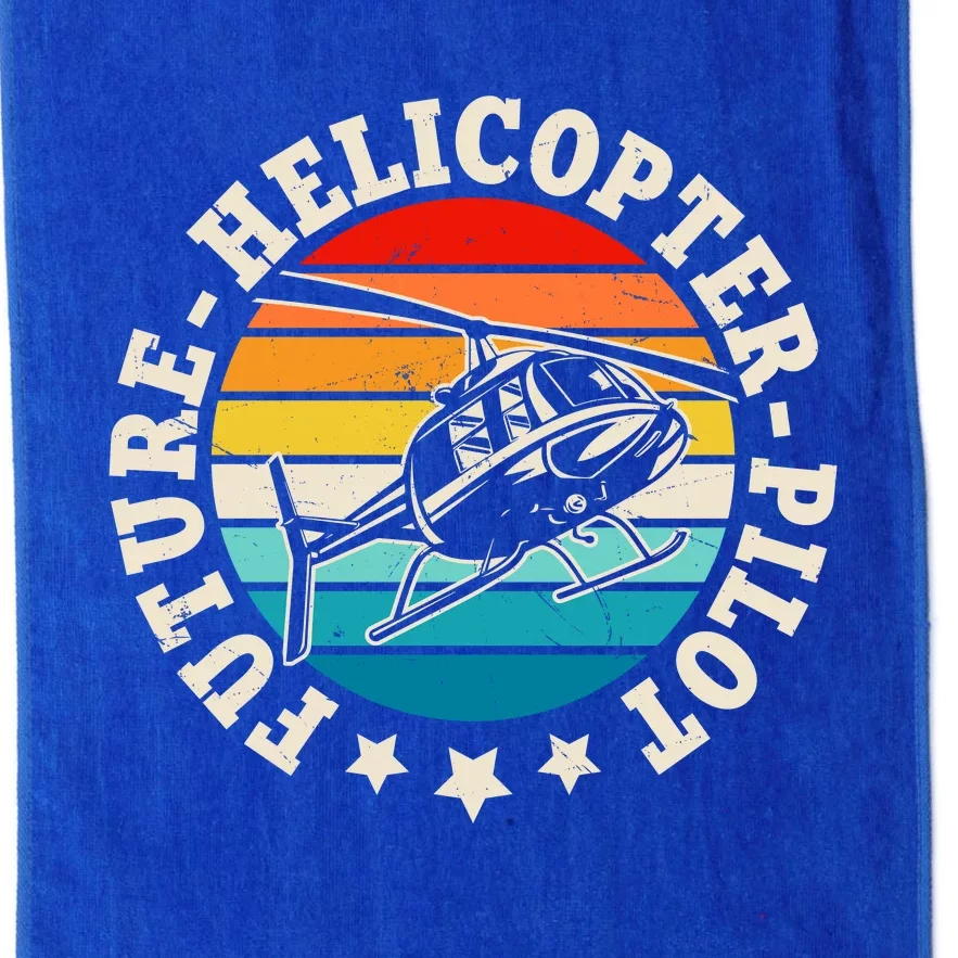 Future Pilot Helicopter Platinum Collection Golf Towel