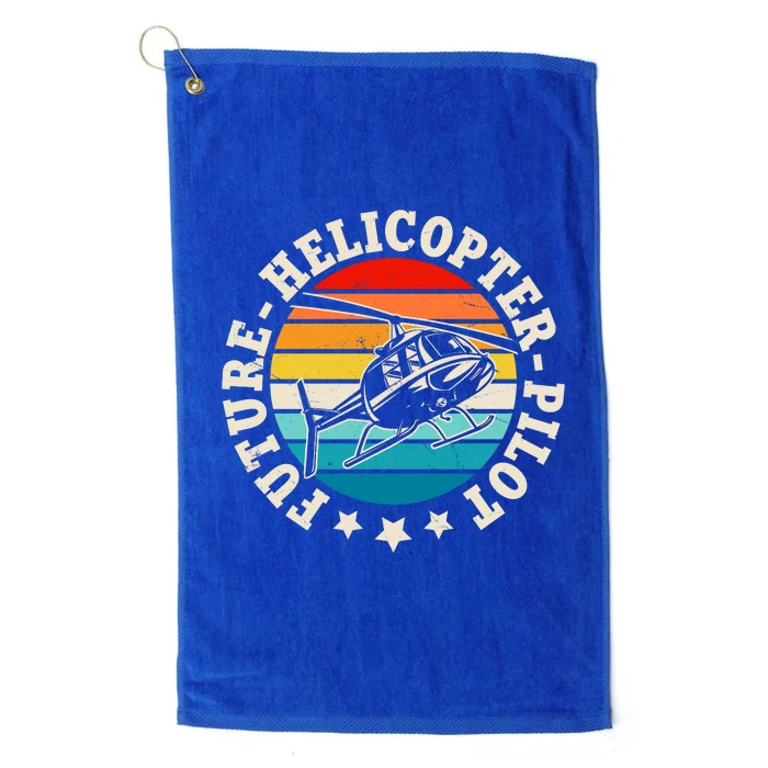 Future Pilot Helicopter Platinum Collection Golf Towel