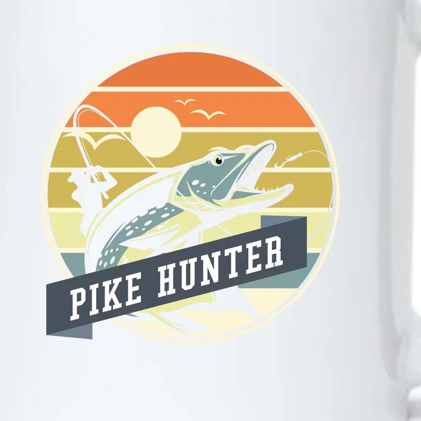 Fishing Pike Hunter River Fishing Angler Fish Hunting Black Color Changing Mug