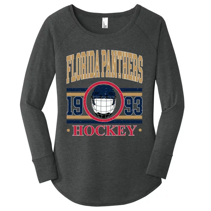 Florida Panther Hockey Team Supporter Women's Perfect Tri Tunic Long Sleeve Shirt