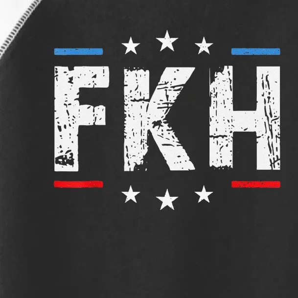 Fkh Political Humor F Kamala Harris Conservative Republican Toddler Fine Jersey T-Shirt