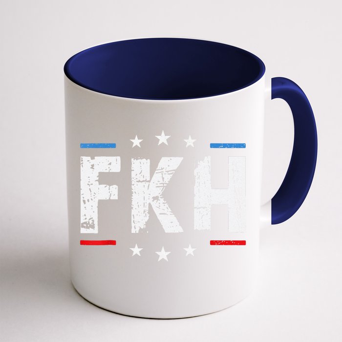 Fkh Political Humor F Kamala Harris Conservative Republican Front & Back Coffee Mug