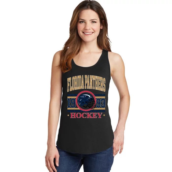 Florida Panther Hockey Team Supporter Ladies Essential Tank