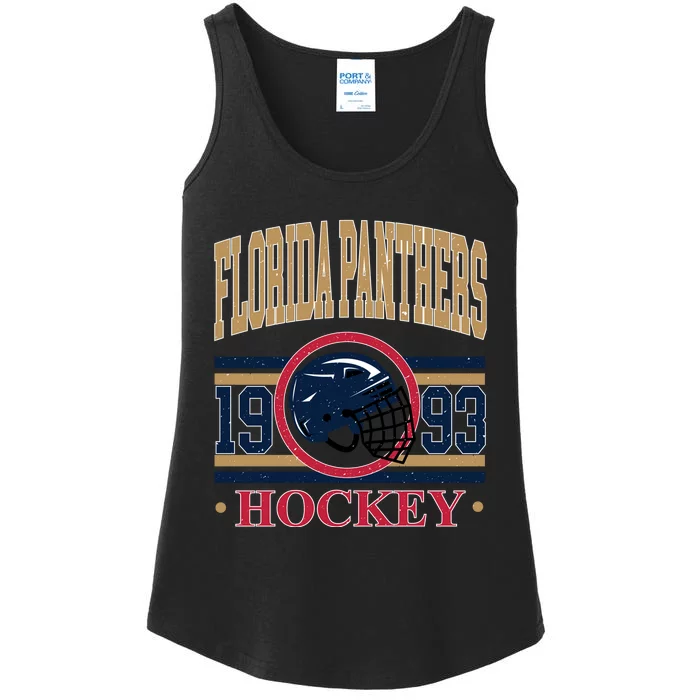 Florida Panther Hockey Team Supporter Ladies Essential Tank