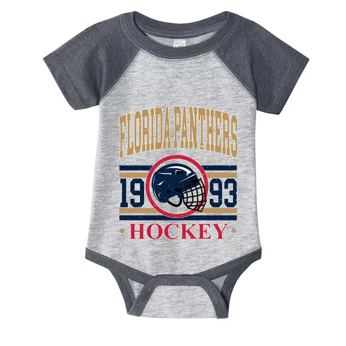 Florida Panther Hockey Team Supporter Infant Baby Jersey Bodysuit