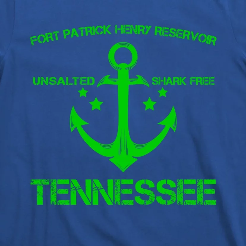 Fort Patrick Henry Reservoir Tennessee Funny Fishing Gift T-Shirt