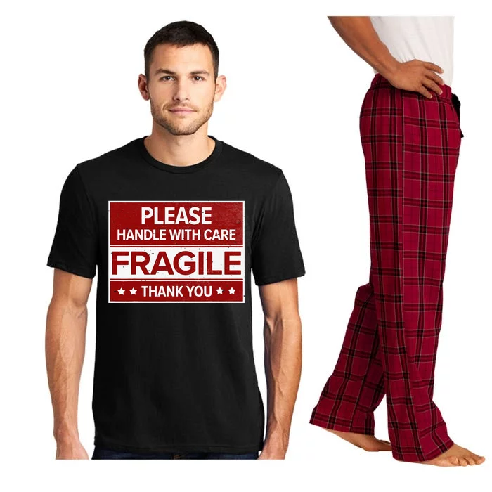 Fragile Please Handle With Care Sensitive Personality Pajama Set