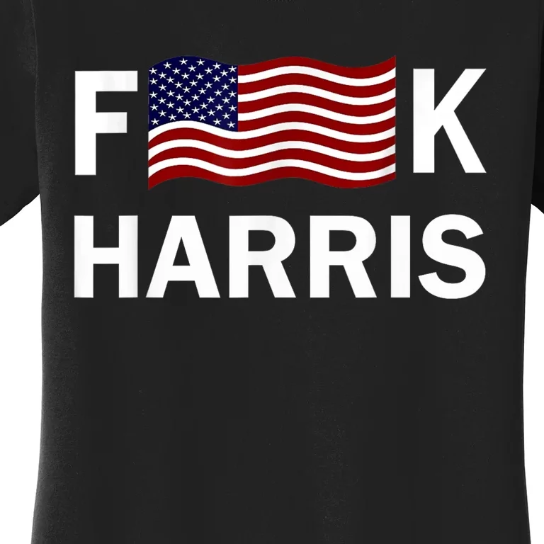 Fkh Political Humor F Kamala Harris Conservative Republican Women's T-Shirt