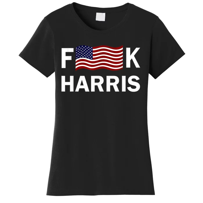 Fkh Political Humor F Kamala Harris Conservative Republican Women's T-Shirt