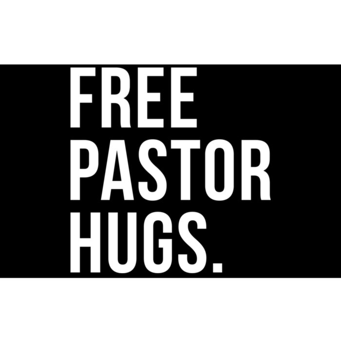 Free Pastor Hugs Funny Bible Church Humor Christian Greeter Bumper Sticker