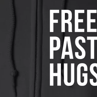 Free Pastor Hugs Funny Bible Church Humor Christian Greeter Full Zip Hoodie