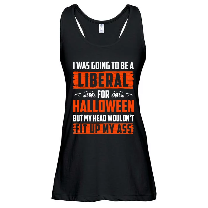 Funny Political Halloween Costume Idea Ladies Essential Flowy Tank