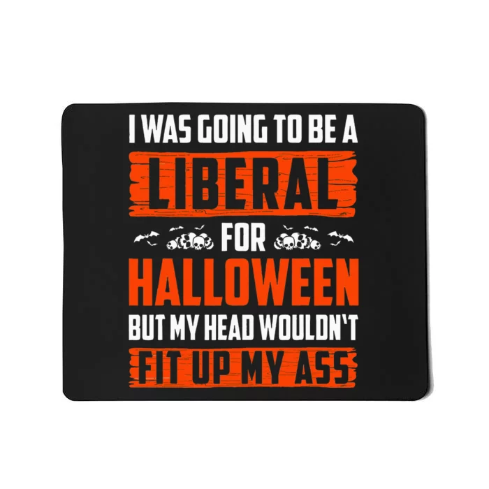 Funny Political Halloween Costume Idea Mousepad