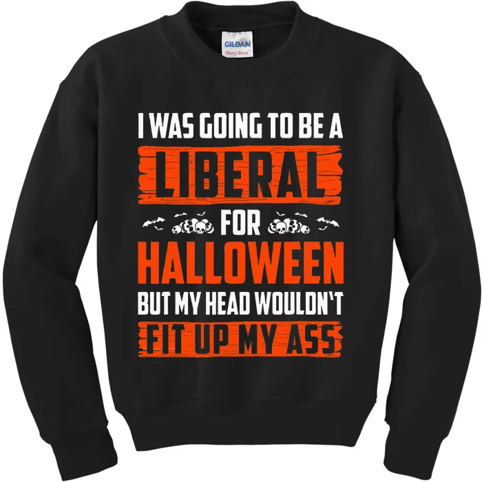 Funny Political Halloween Costume Idea Kids Sweatshirt