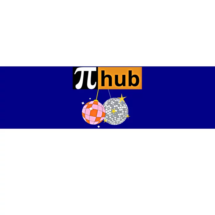 Funny Pi Hub Club 14 March Math Day Pi Day Cute Gift Bumper Sticker