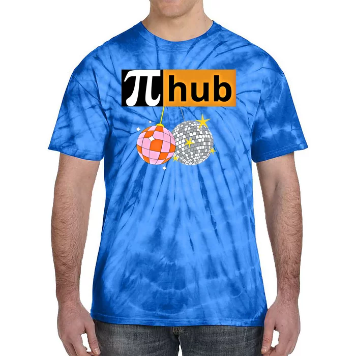 Funny Pi Hub Club 14 March Math Day Pi Day Cute Gift Tie-Dye T-Shirt