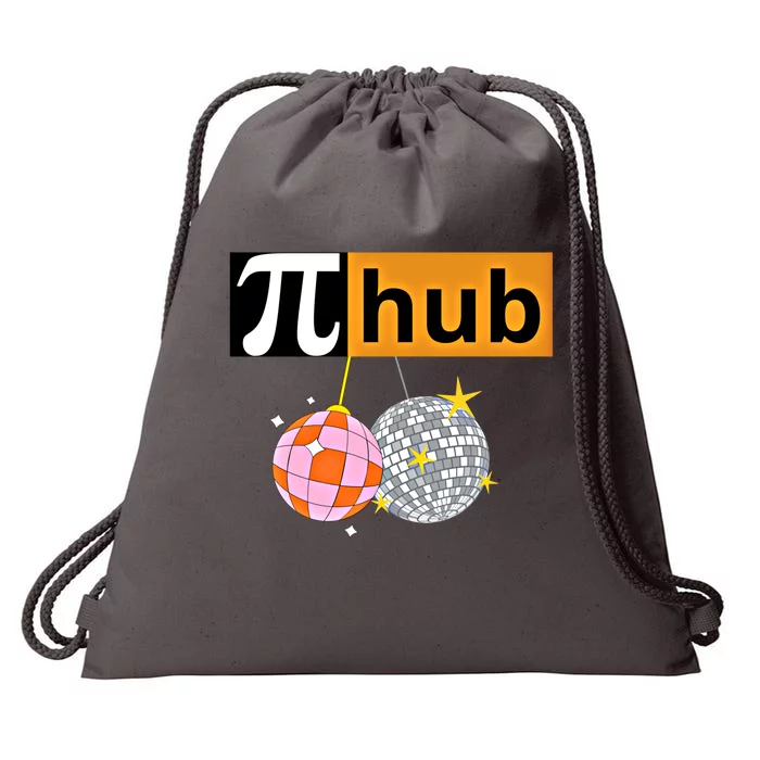 Funny Pi Hub Club 14 March Math Day Pi Day Cute Gift Drawstring Bag