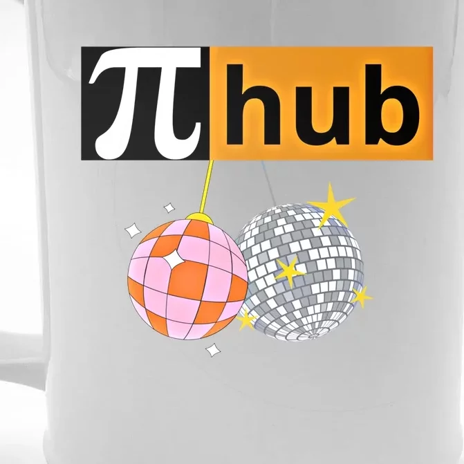 Funny Pi Hub Club 14 March Math Day Pi Day Cute Gift Front & Back Beer Stein