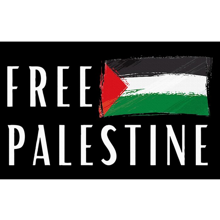 Free Palestine I Support Palestine Freedom Flag Free Gaza Bumper Sticker