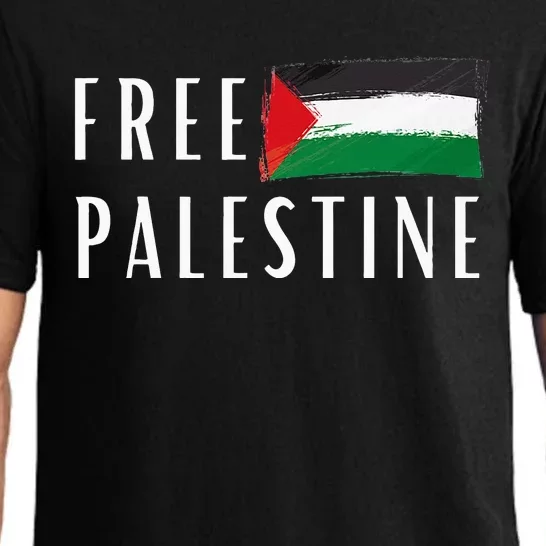 Free Palestine I Support Palestine Freedom Flag Free Gaza Pajama Set