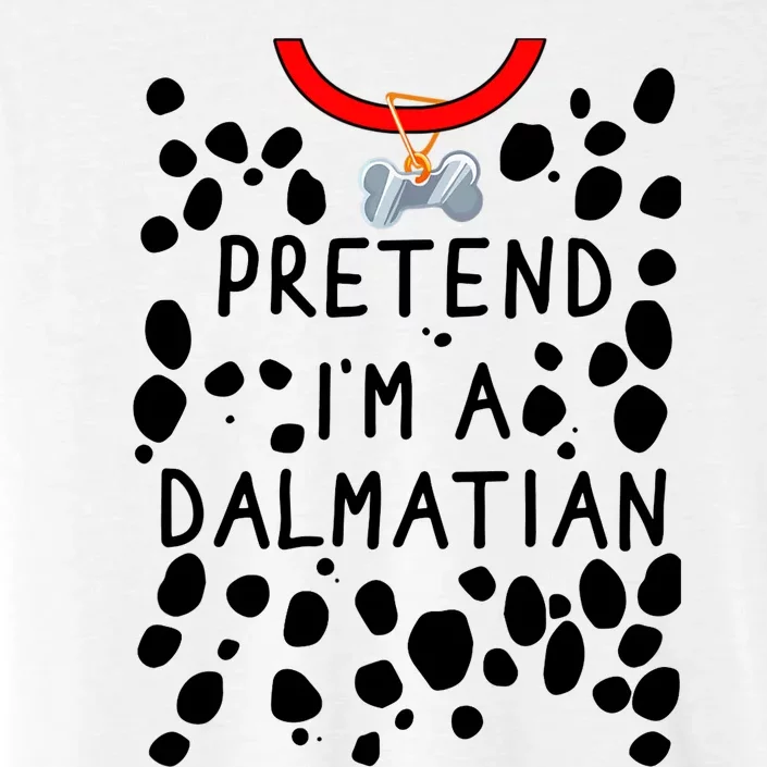 Funny Pretend I'm A Dalmatian Dog Halloween DIY Costume ChromaSoft Performance T-Shirt