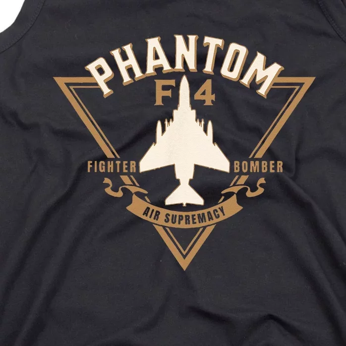 F4 Phantom II Naval Fighter Bomber Jet Interceptor Aircraft Tank Top