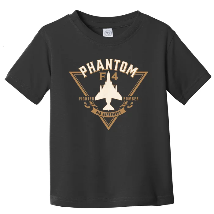 F4 Phantom II Naval Fighter Bomber Jet Interceptor Aircraft Toddler T-Shirt