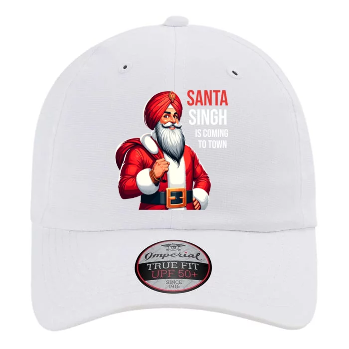 Funny Punjabi Indian Santa Singh Is Coming To Town Gift The Original Performance Cap