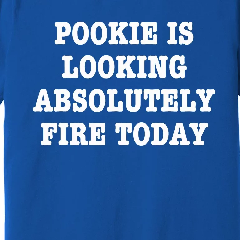 Funny Pookie Is Looking Absolutely Fire Today Premium T-Shirt