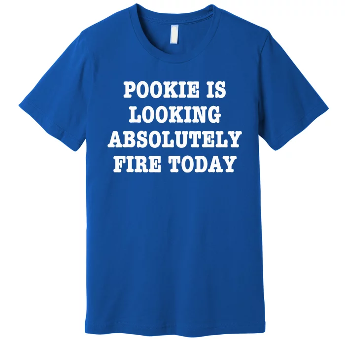 Funny Pookie Is Looking Absolutely Fire Today Premium T-Shirt