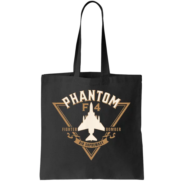 F4 Phantom II Naval Fighter Bomber Jet Interceptor Aircraft Tote Bag