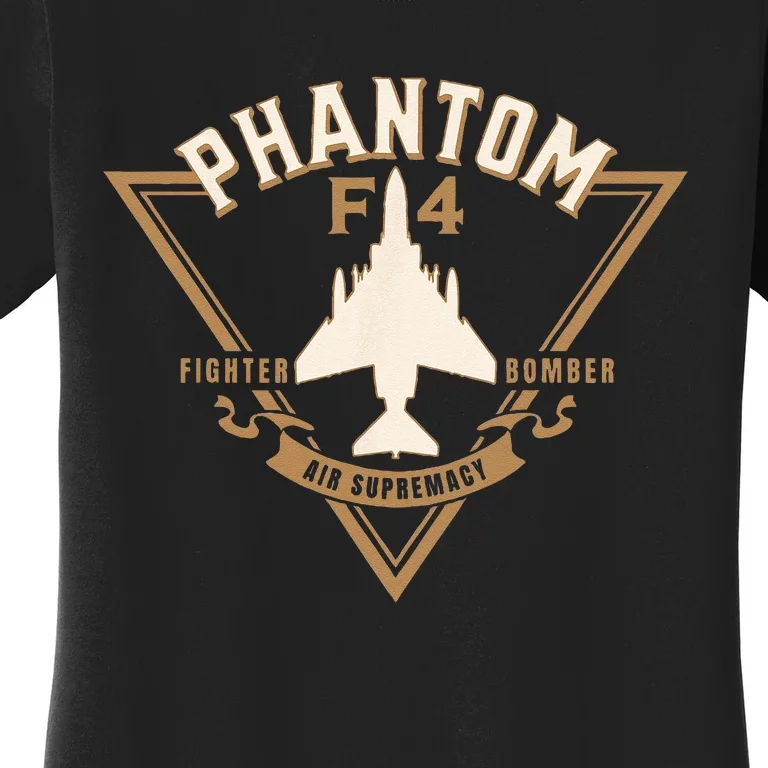 F4 Phantom II Naval Fighter Bomber Jet Interceptor Aircraft Women's T-Shirt