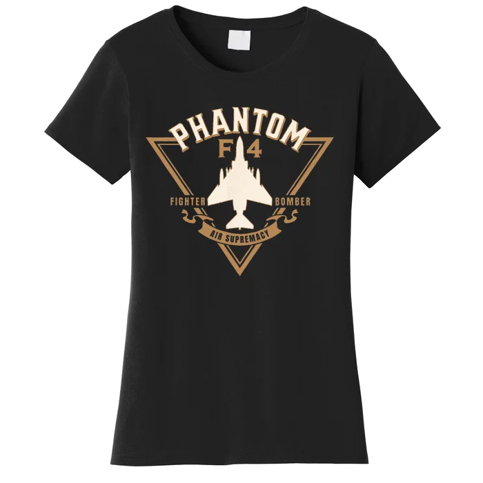 F4 Phantom II Naval Fighter Bomber Jet Interceptor Aircraft Women's T-Shirt