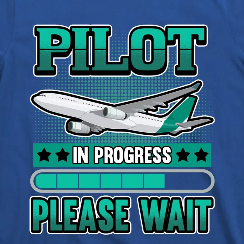 Future Pilot In Progress Aviation Gift T-Shirt