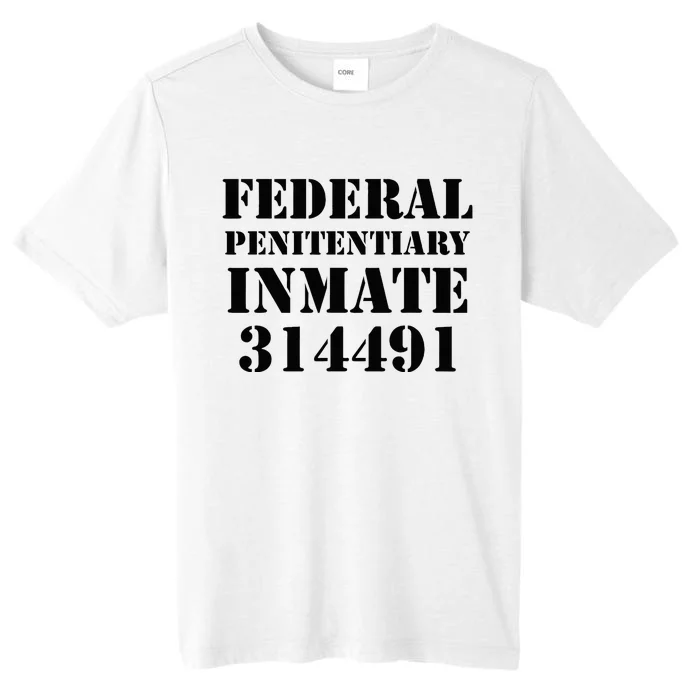 Federal Penitentiary Inmate Funny Halloween Prisoner Costume ChromaSoft Performance T-Shirt