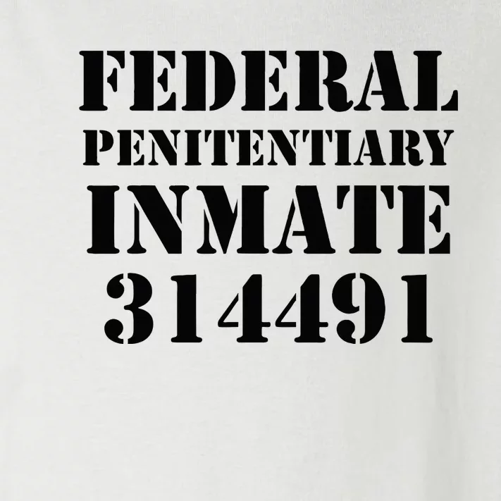 Federal Penitentiary Inmate Funny Halloween Prisoner Costume Toddler Long Sleeve Shirt