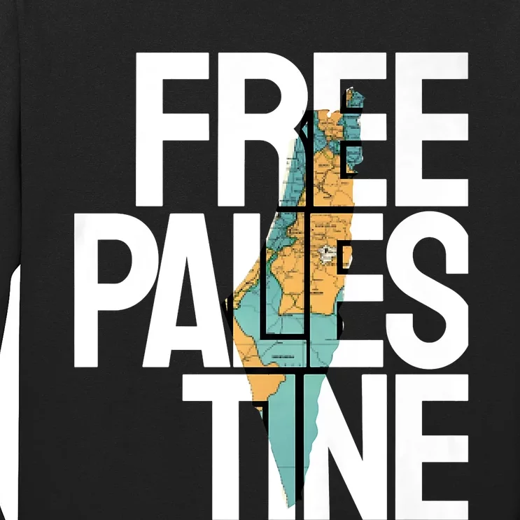 Free Palestine I Stand With Palestine Long Sleeve Shirt