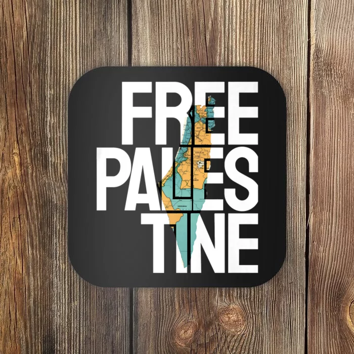 Free Palestine I Stand With Palestine Coaster