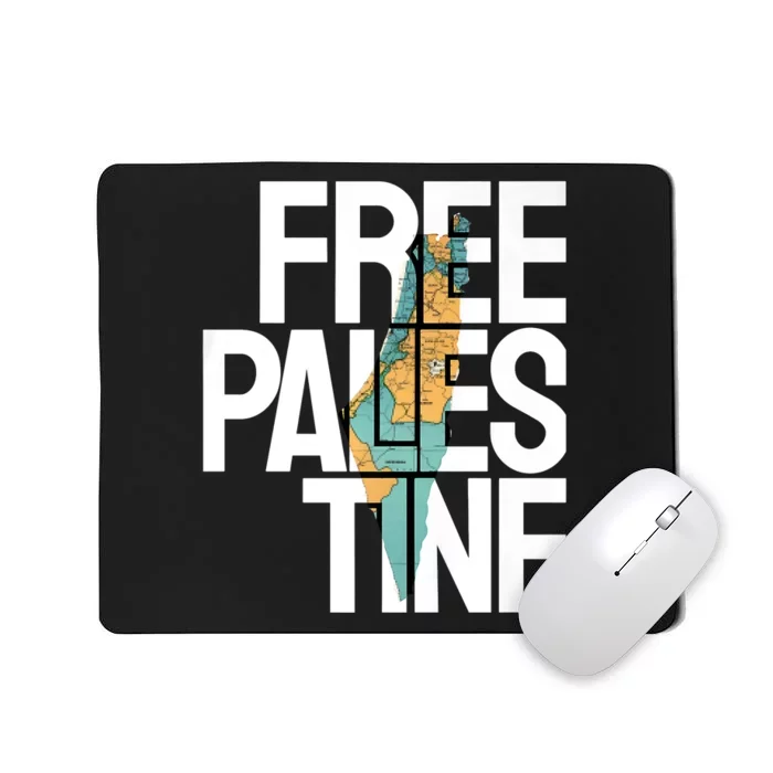 Free Palestine I Stand With Palestine Mousepad