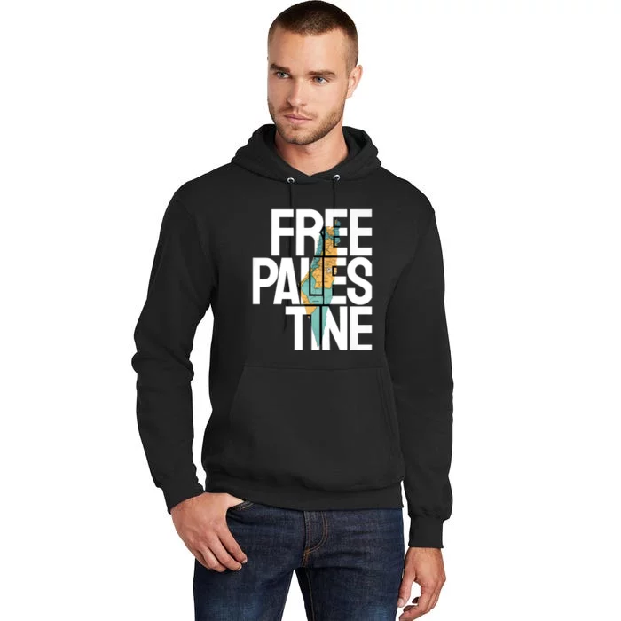 Free Palestine I Stand With Palestine Tall Hoodie