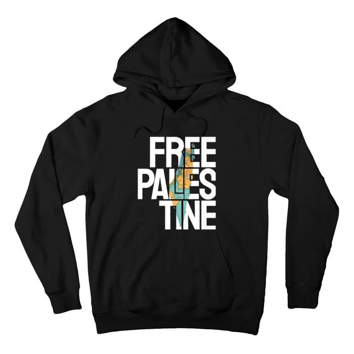 Free Palestine I Stand With Palestine Tall Hoodie