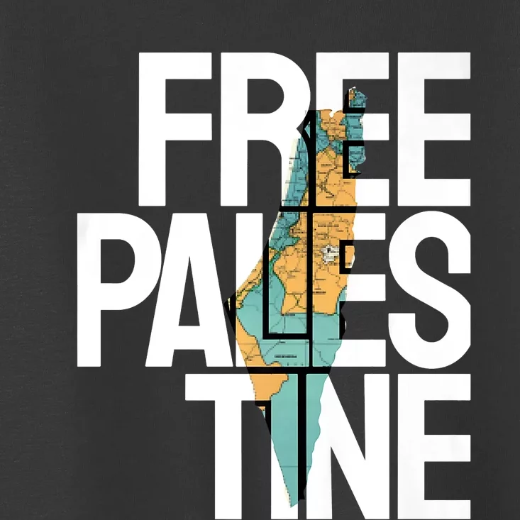 Free Palestine I Stand With Palestine Toddler T-Shirt