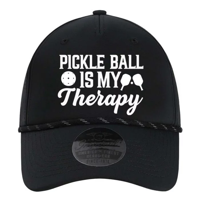 Funny Pickleball Is My Therapy Pickleball Player Humor Performance The Dyno Cap