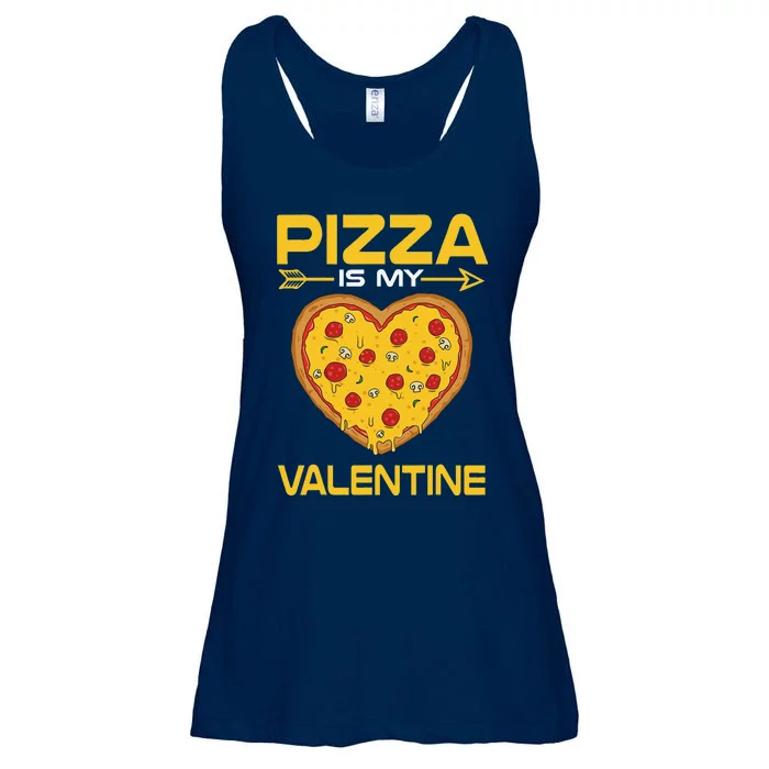 Funny Pizza Is My Valentine Day Gifts VDay Ladies Essential Flowy Tank