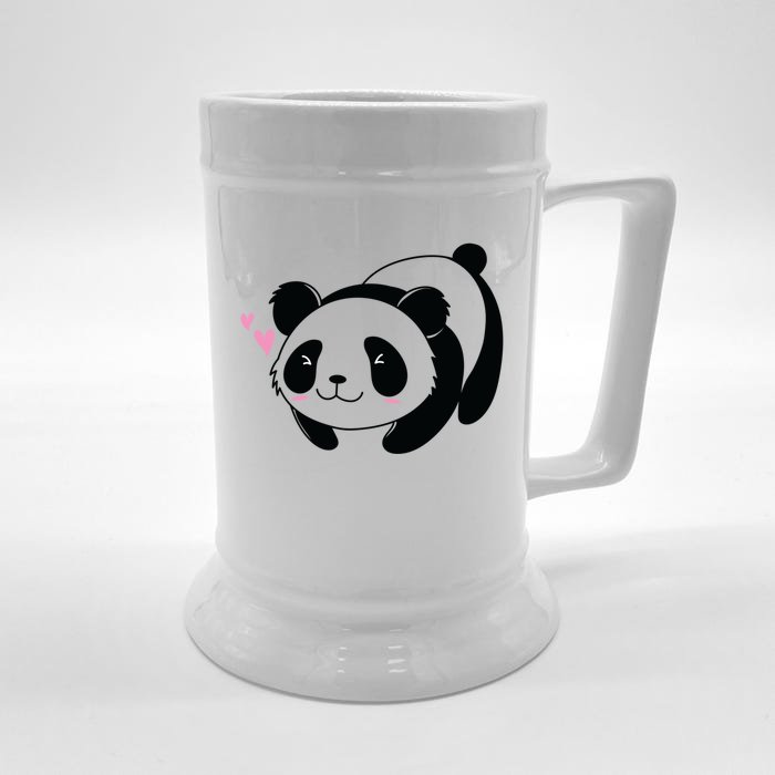 Fat Panda Is In Love Cool Gift Front & Back Beer Stein