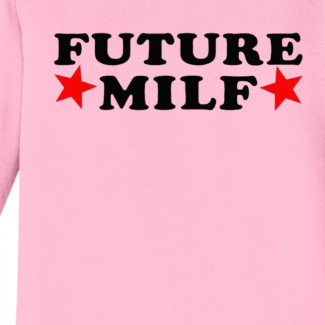 Future P.U.M.A I Love Milfs Baby Long Sleeve Bodysuit