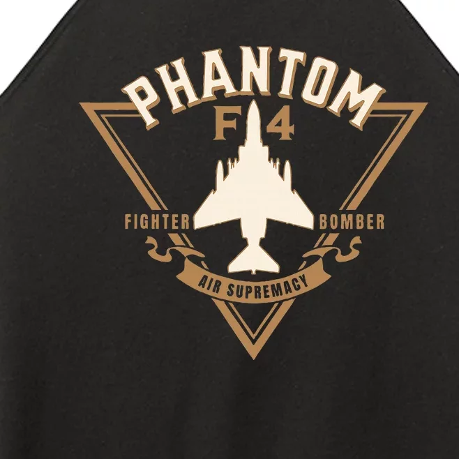 F4 Phantom Ii Naval Fighter Bomber Jet Interceptor Aircraft Women’s Perfect Tri Rocker Tank